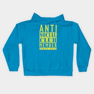 Antisocial Club Member Since 2014 Kids Hoodie